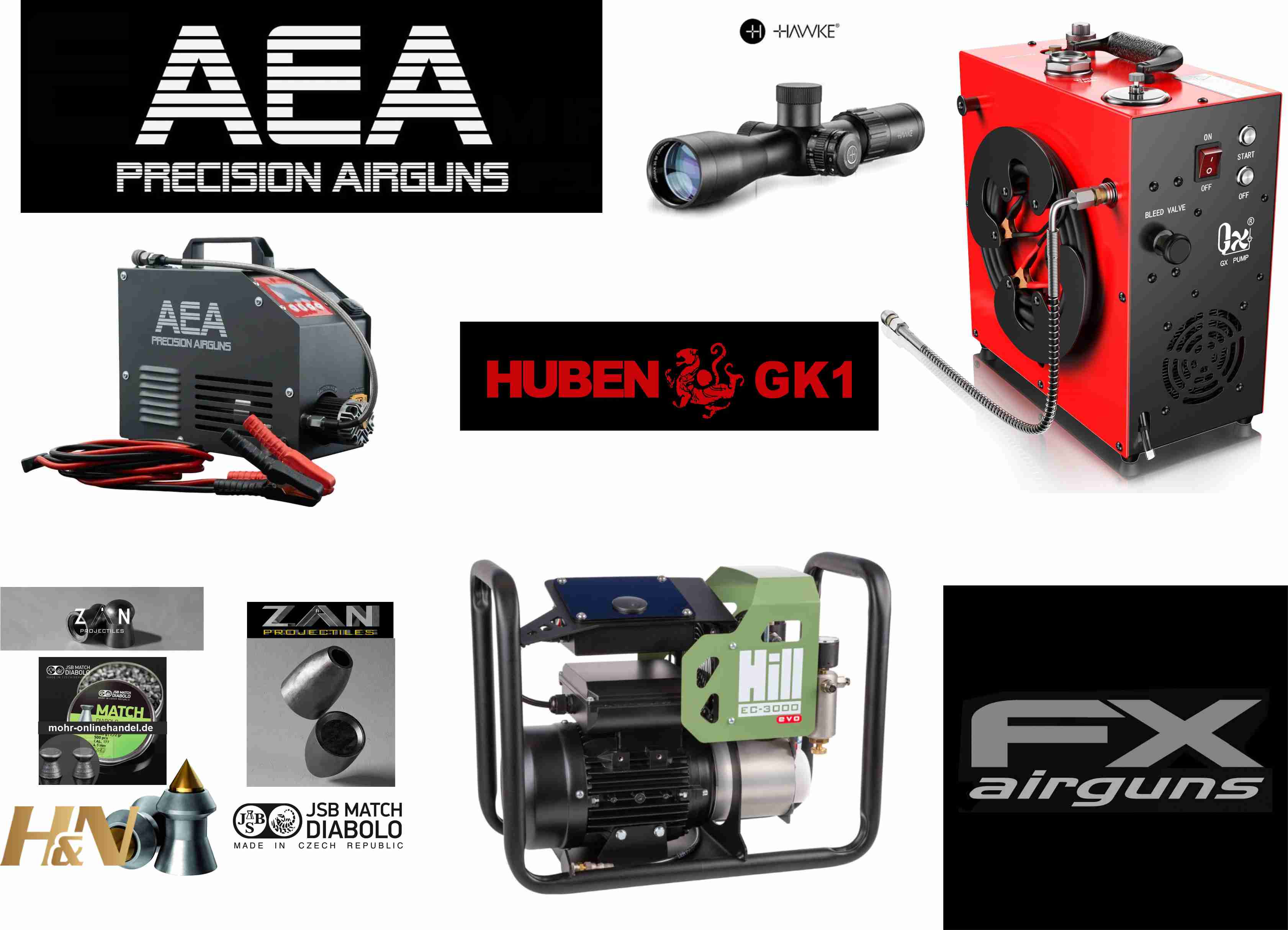 PCP Kompressoren Hochdruckkompressor Pneumatik Zubehör