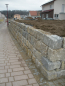 Preview: Muschelkalk Mauersteine MS15/25cm mittel 1000Kg