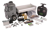 MERCEDES-BENZ AROCS HYDRAULIK MULDENKIPPER BASIC 4X2 1:14 RTR GRAU