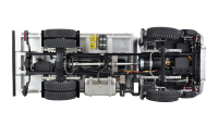 MERCEDES-BENZ AROCS HYDRAULIK MULDENKIPPER BASIC 4X2 1:14 RTR GRAU