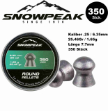 Snowpeak Diabolo 6.35mm / 350Stk / 1.65g /25.46gr Huben GK1