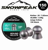 Snowpeak Diabolo 7,62mm / 150Stk / 2.96g /45.68gr Evanix Viper