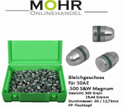 AEA Megalodon Slugs 300 Grain Cal.50 495 PCP Luftgewehr