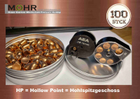 Preview: AEA HPMAX MK2 RN Slugs 95Grain 9mm .355 Geschosse 100 Stck.