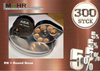 Preview: AEA HPMAX MK2 RN Slugs 95Grain 9mm .355 Geschosse 300 Stck.