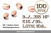 AEA HPMAX MK2 Slugs 95Grain 9mm .355 Geschosse