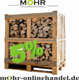 4 Pal.Brennholz Eiche Kammergetrocknet 25 cm1RM/1,6SRM