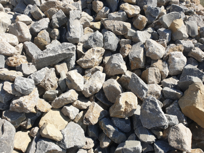 Muschelkalk Zierkies Schotter 56/125 1000 Kg