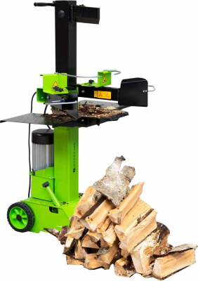 Zipper Holzspalter 8t Profi mit 400V Elektroantrieb