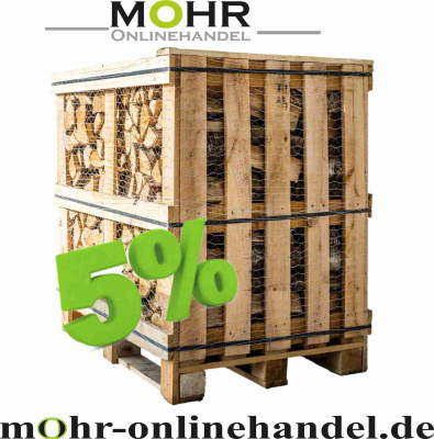 4 Pal.Brennholz Birke Kammergetrocknet 25 cm1RM/1,6SRM