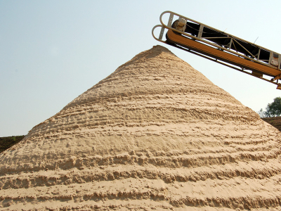 Sand Gewaschen Körnung 0-2mm Lose Gesiebt 1000 Kg
