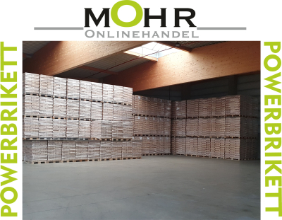 Powerbriketts Holzbriketts - Mischholzbriketts 6 Pal. 6000 Kg